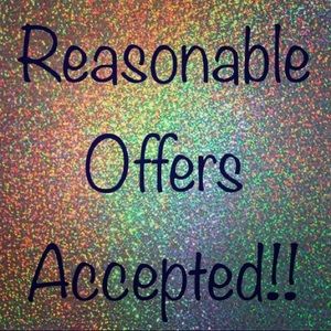 Reasonable offers!!!!!!!!!